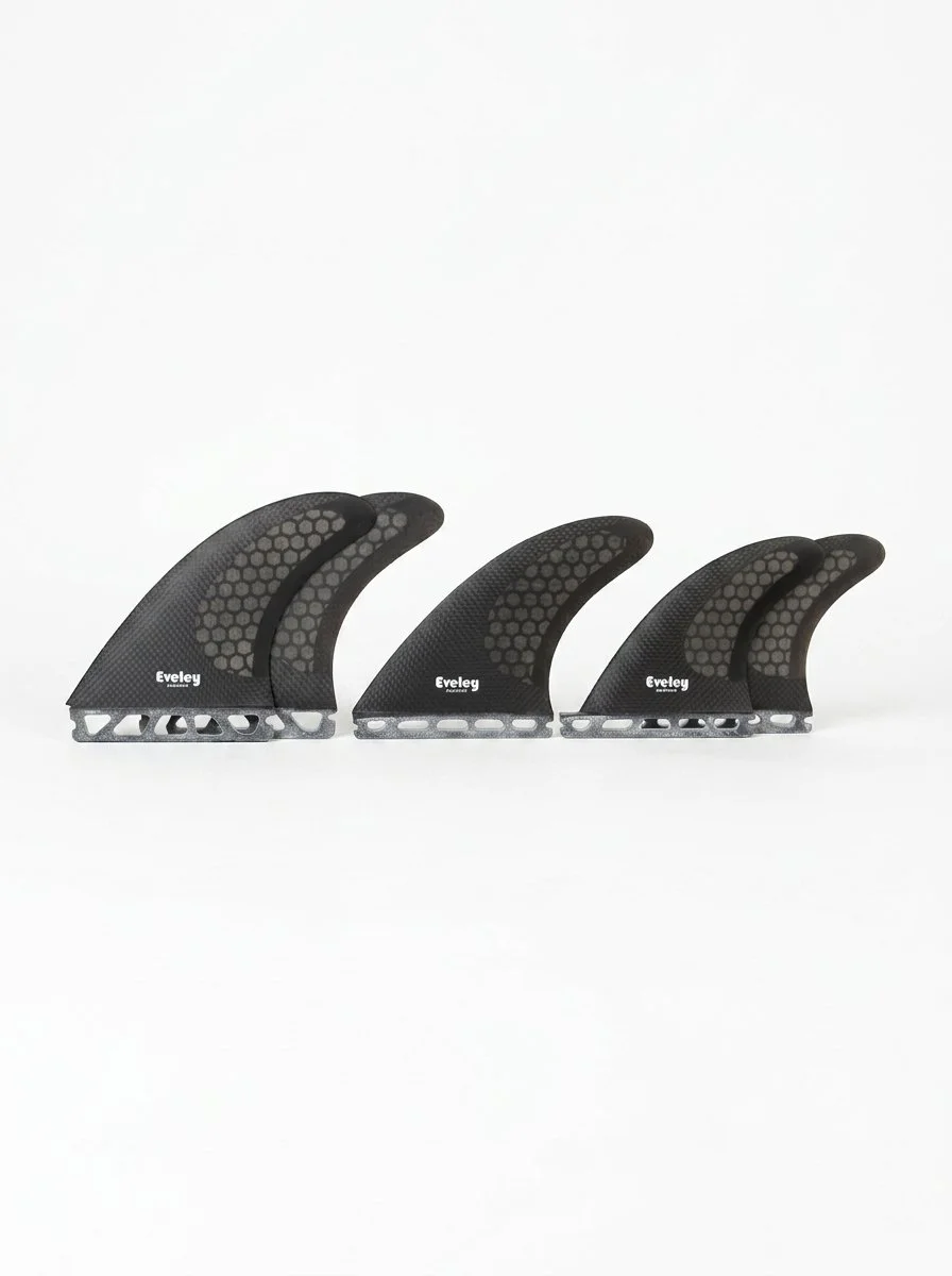 4.75" AM2 Fins - Futures compatible carbon TekFlex (5 fin set)