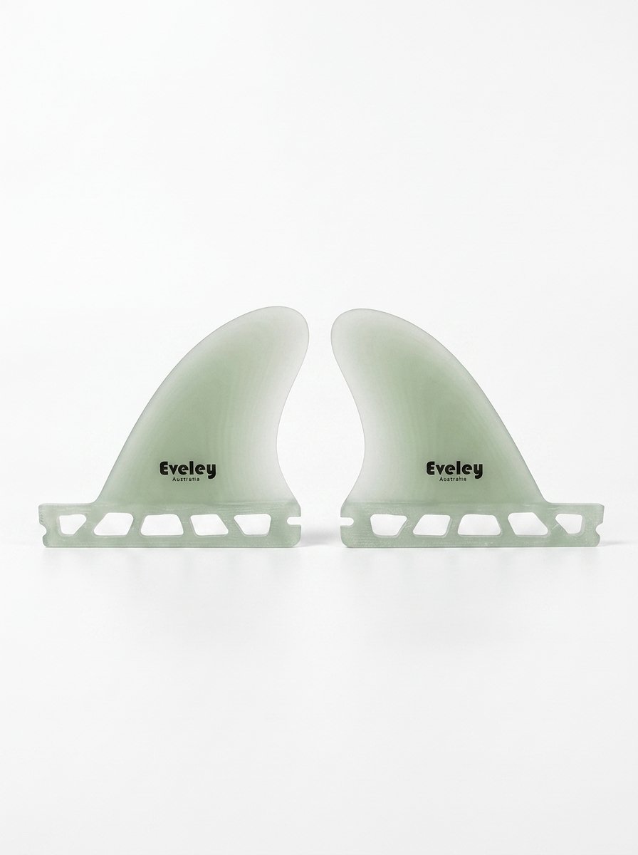 3.25" Upright Side Fins – Futures compatible natural Pro Glass (2 fins)