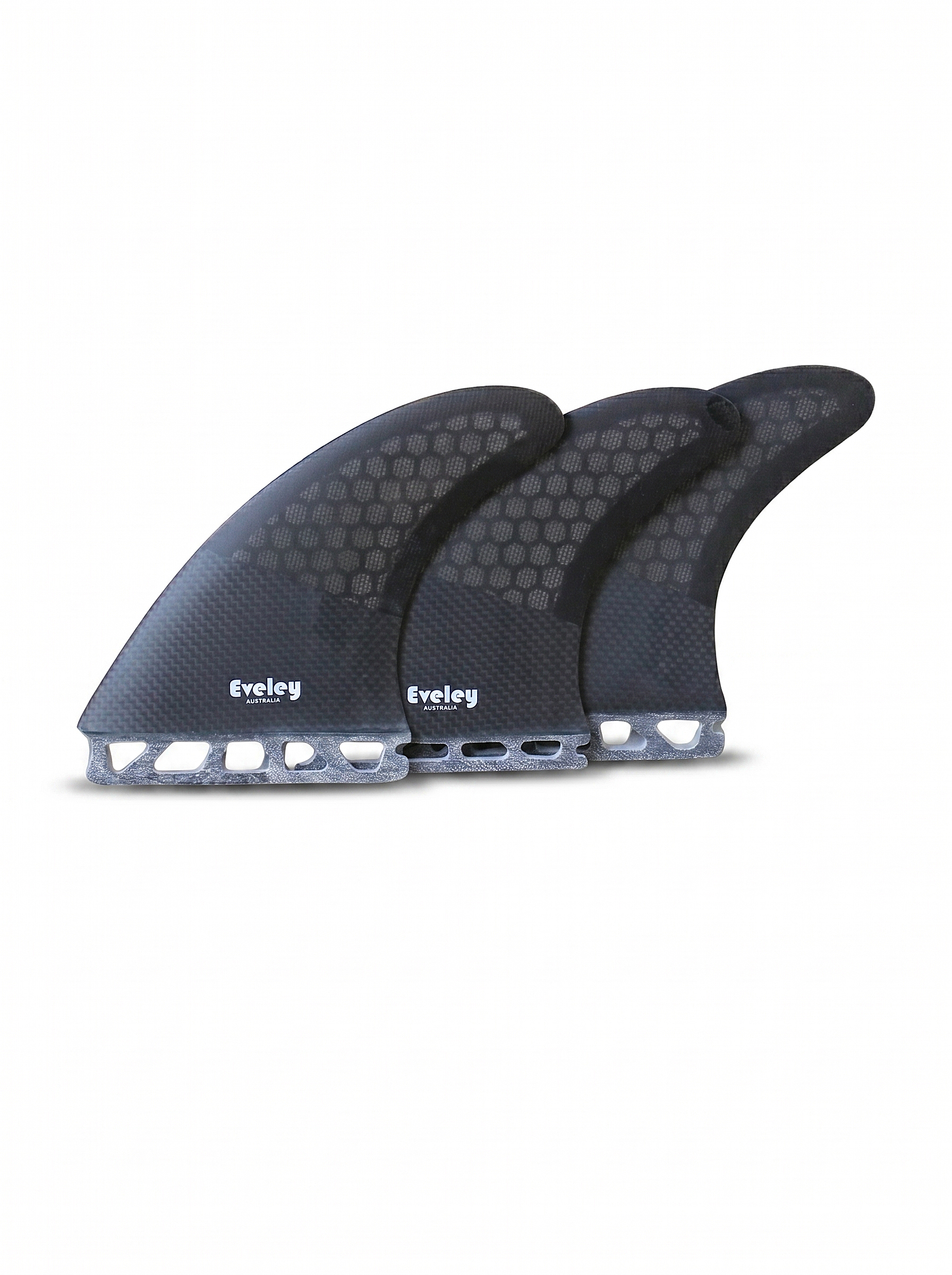 4.75" MF Thruster Fins – Carbon Fiber TekFlex | Futures Compatible (Set of 3)