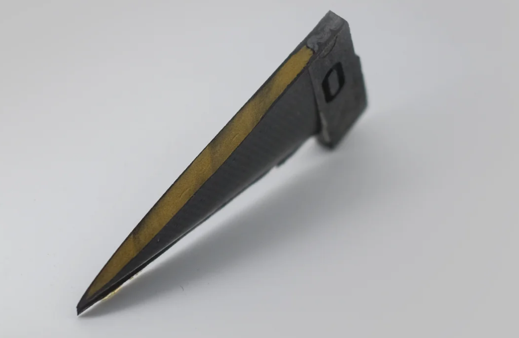 Ultra Lite Surfboard Fin detail from Eveley Fins