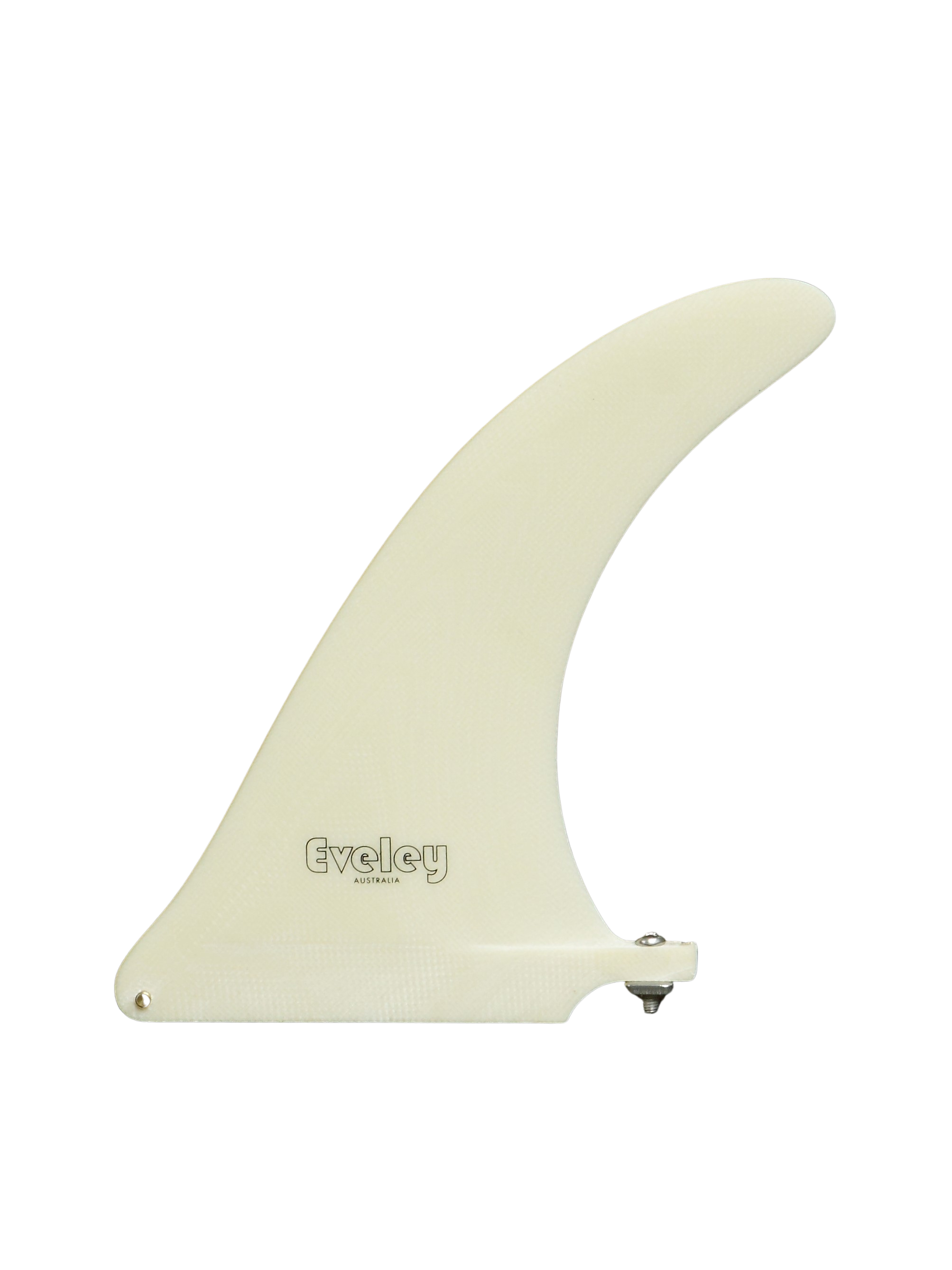 7.5" International 4A Center Fin in Bone Pro Glass.