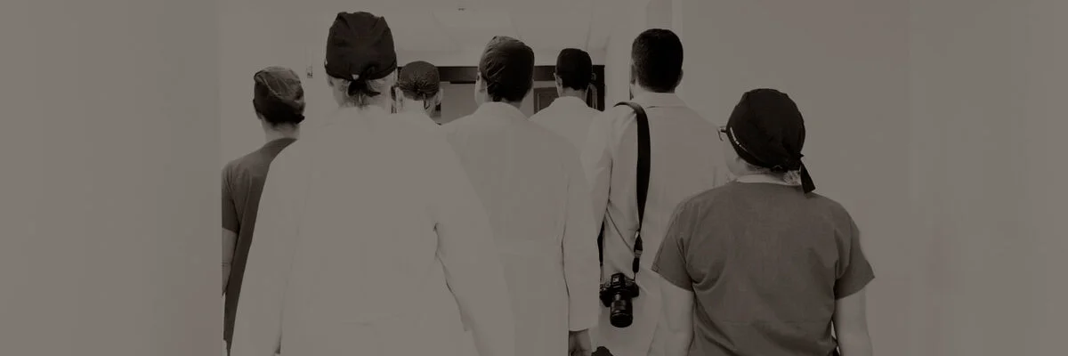 Medical Staff Walking