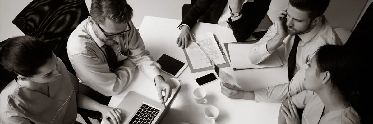 Group of People Working Together