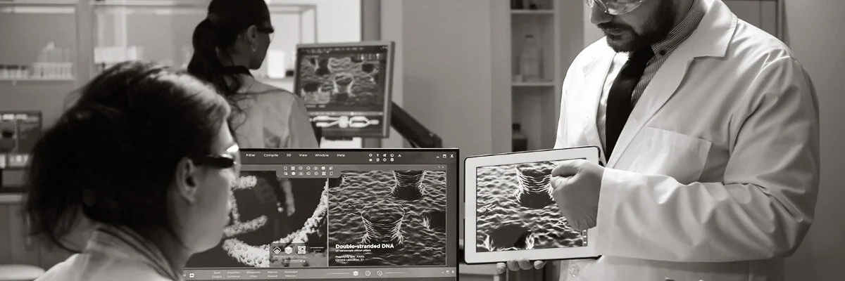 Doctors Reviewing Visual Diagrams