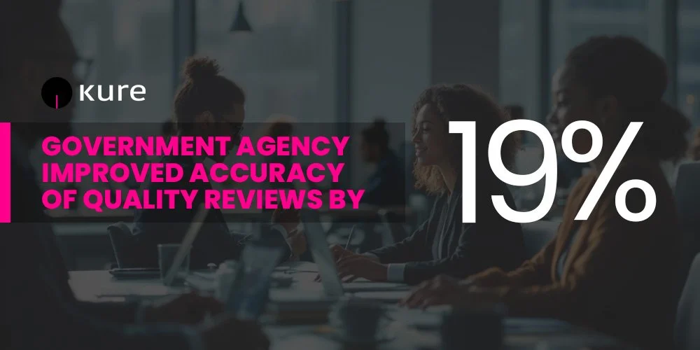 Government Agency Improved Accuracy Of Quality Reviews By 19% With Kure