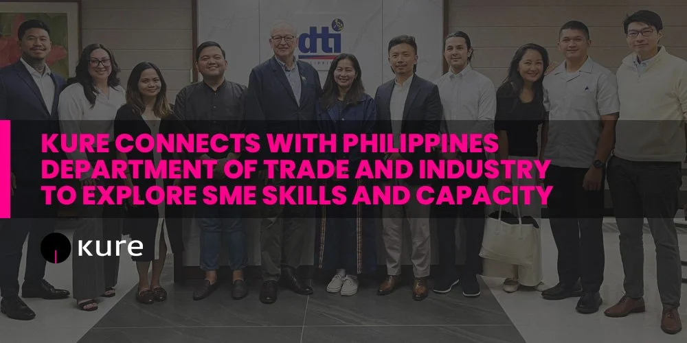 Kure Connects With Philippines Department of Trade and Industry to Explore SME Skills and Capacity