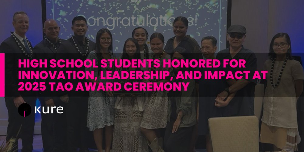 High School Students Honored for Innovation, Leadership, and Impact at 2025 Tao Award Ceremony