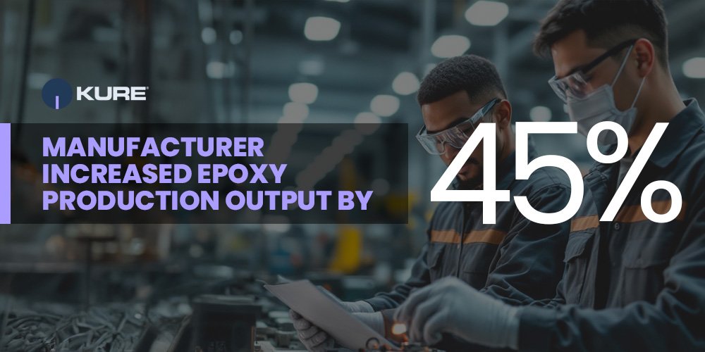Manufacturer Increased Epoxy Production Output By 45% With Kure