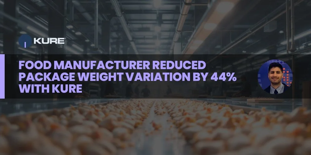 Food Manufacturer Reduced Package Weight Variation By 44% And Unlocked $757K In Annual Savings With Kure