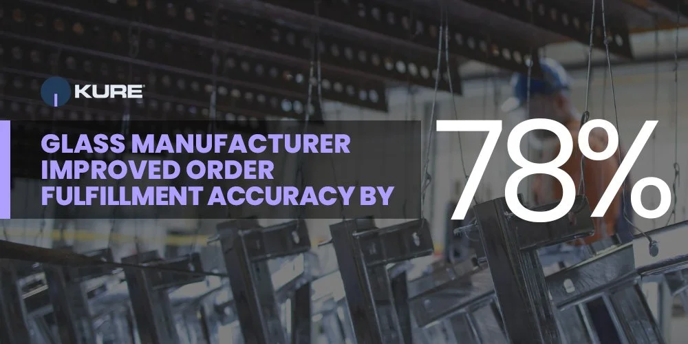 Glass Manufacturer Improved Order Fulfillment Accuracy By 78% With Kure