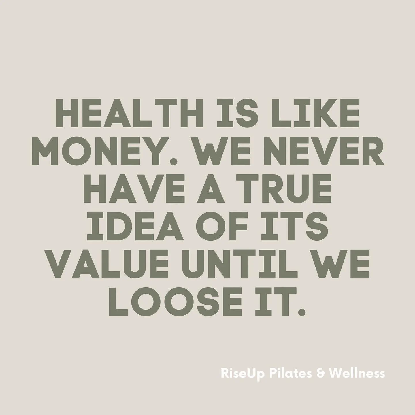 You will never regret investing in your health!

#riseuppilates #riseuppilatesandwellness #movement #movementismedicine #exercise #exercisemotivation #exerciseforhealth #investinyourself #selfcare #health