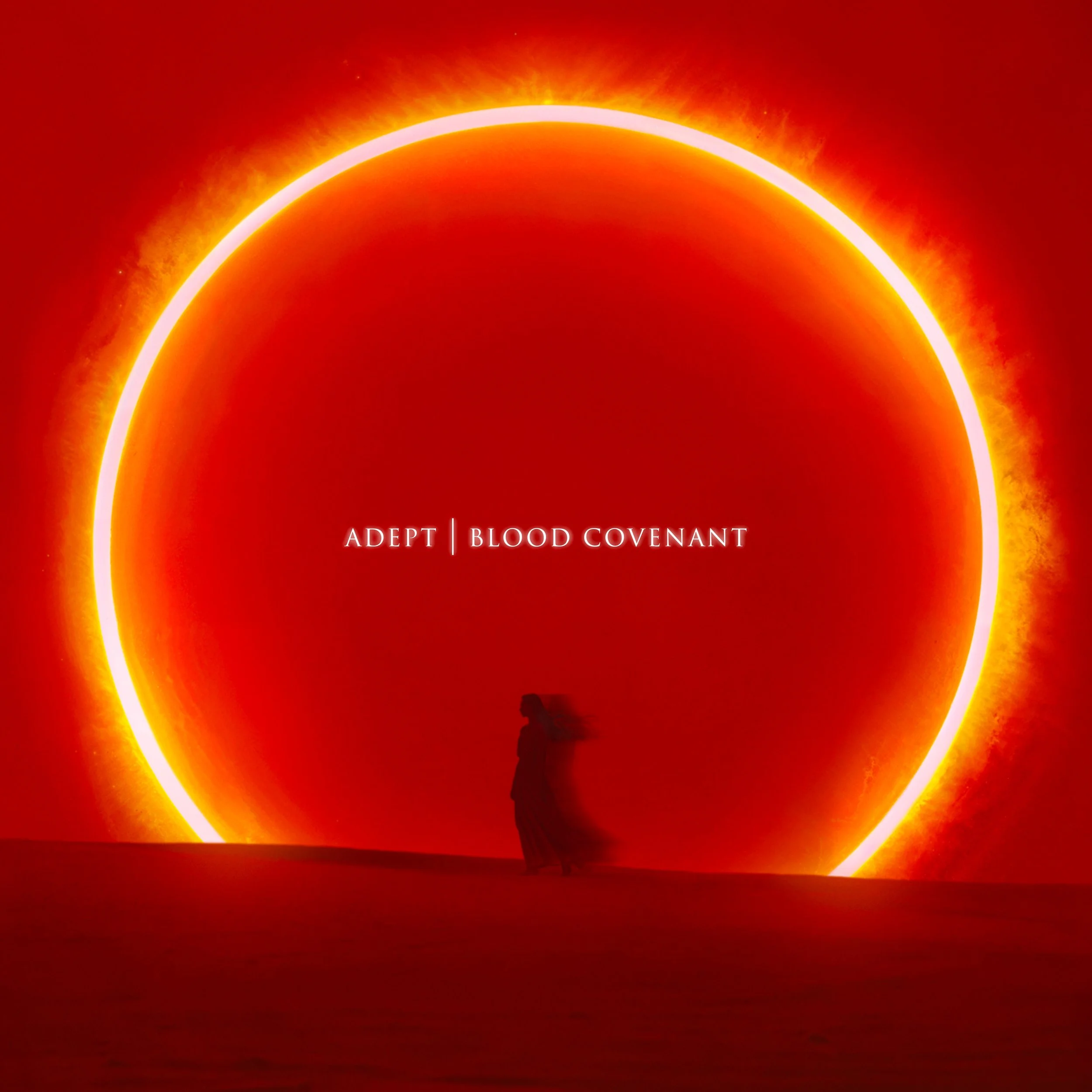 Adept Blood Covenant 2025 album cover high resolution