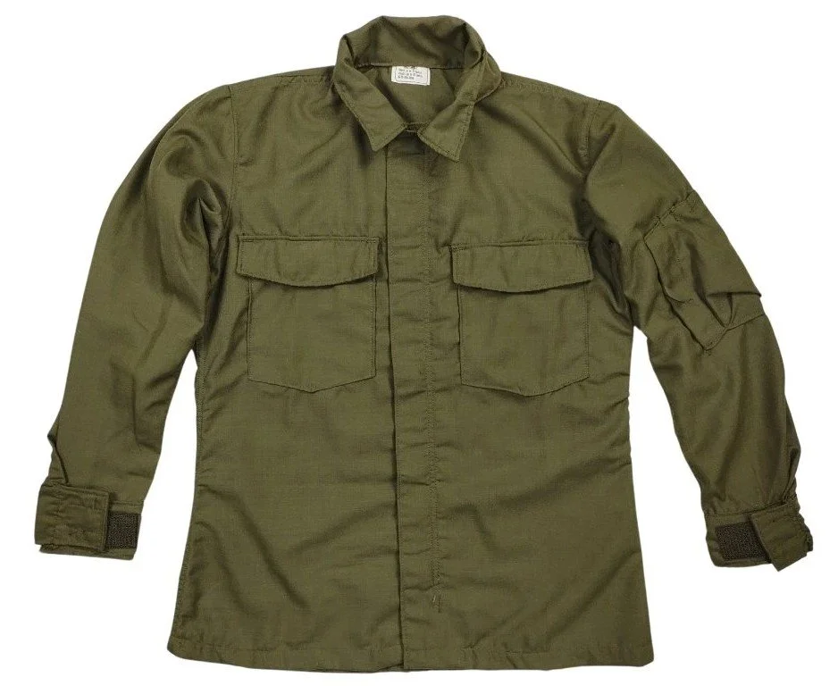 CAMISA DE PILOTO IGNÍFUGA. U.S ARMY 1971 TALLA MED/REG