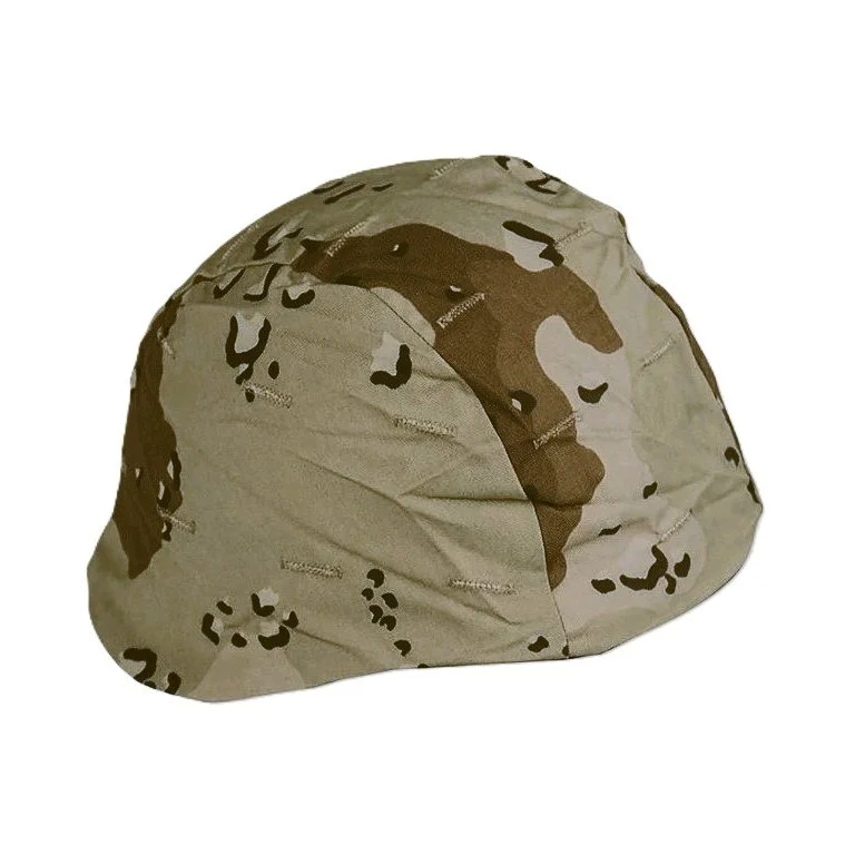 FUNDA DE CASCO PASGT. CAMO DESIERTO 6 COLORES. DBDU ESTADOS UNIDOS