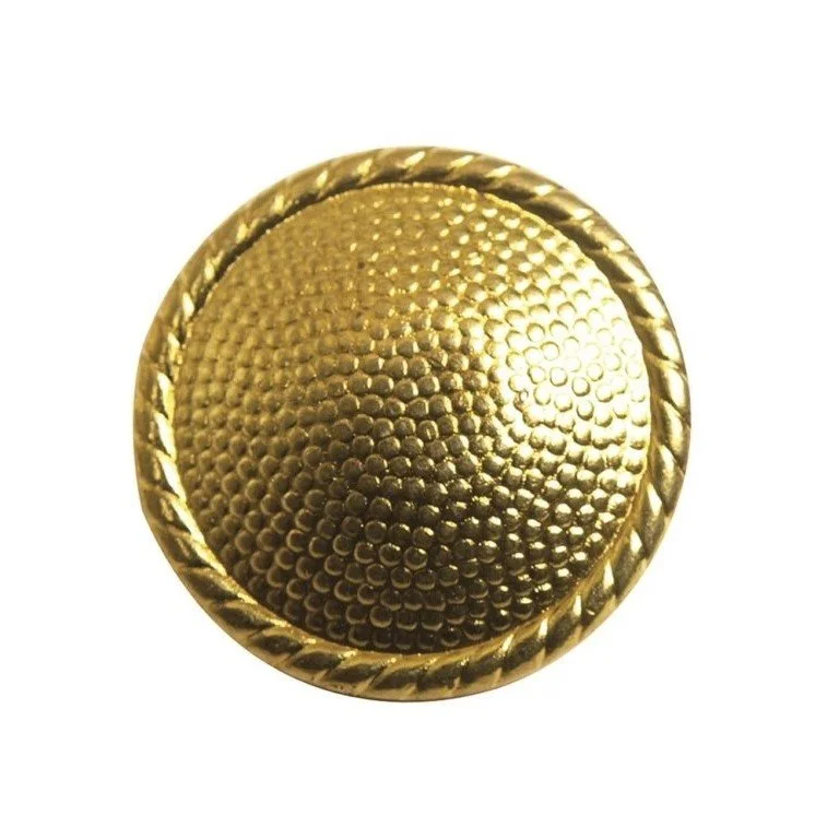 BOTÓN 22 MM DORADO. DDR