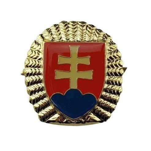 INSIGNIA DE GORRA ESLOVAQUIA