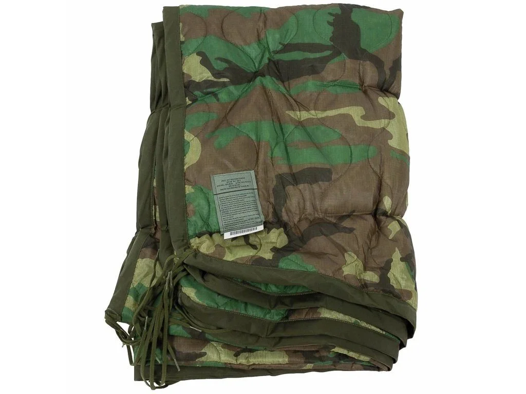 PONCHO LINER CAMO WOODLAND. ESTADOS UNIDOS