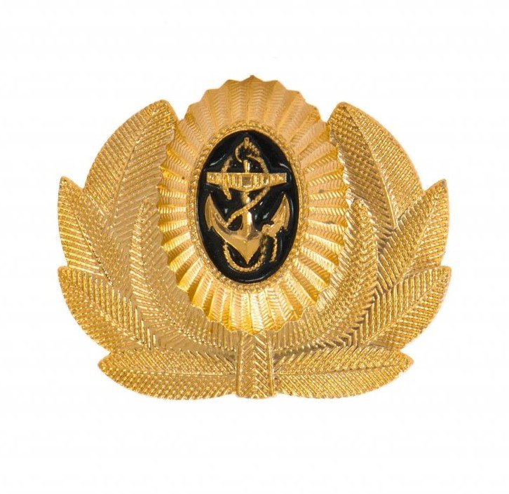 INSIGNIA DE GORRA MARINA RUSA