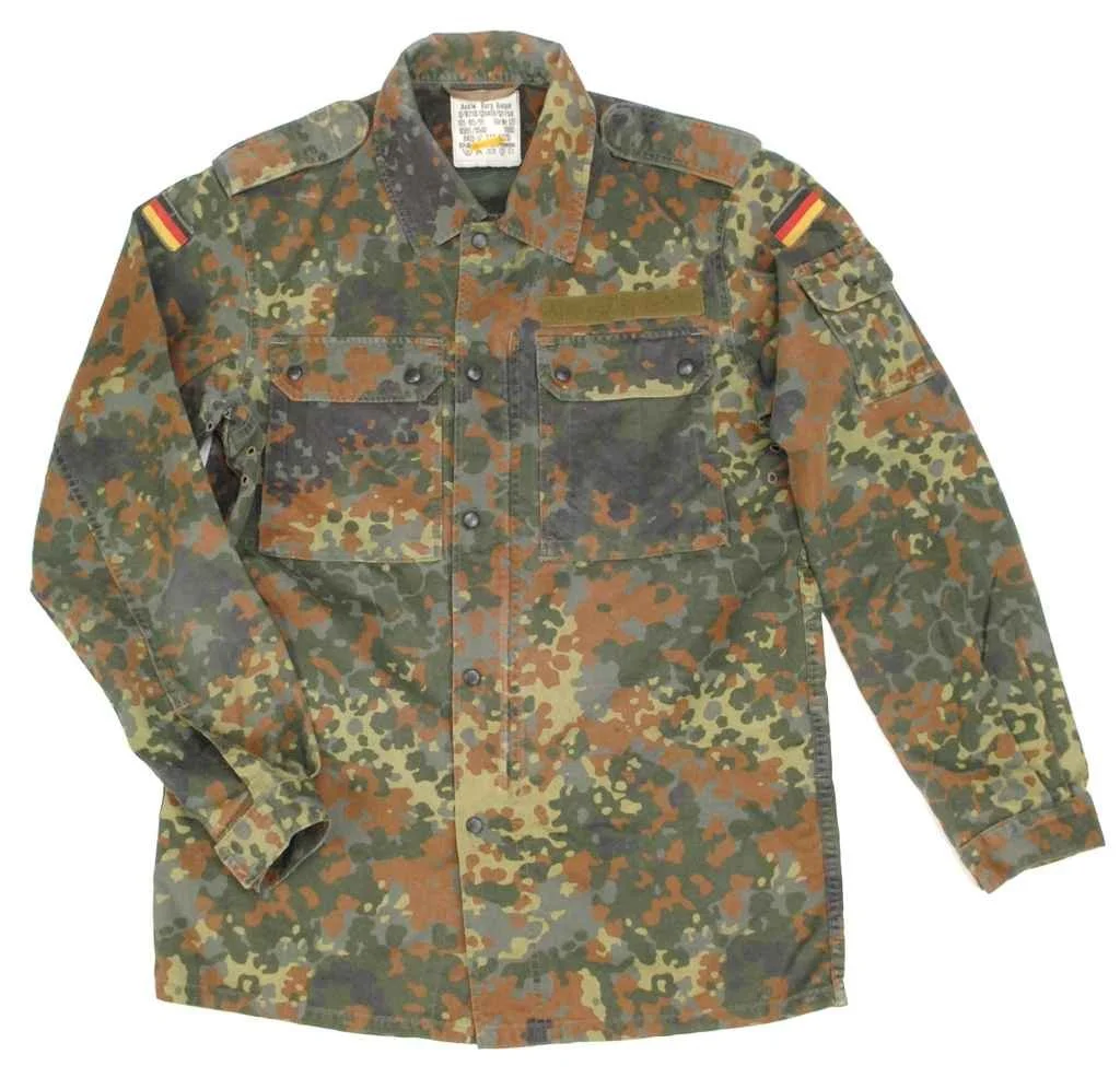 CHAQUETILLA BW. CAMO FLECKTARN. USADA. ALEMANIA