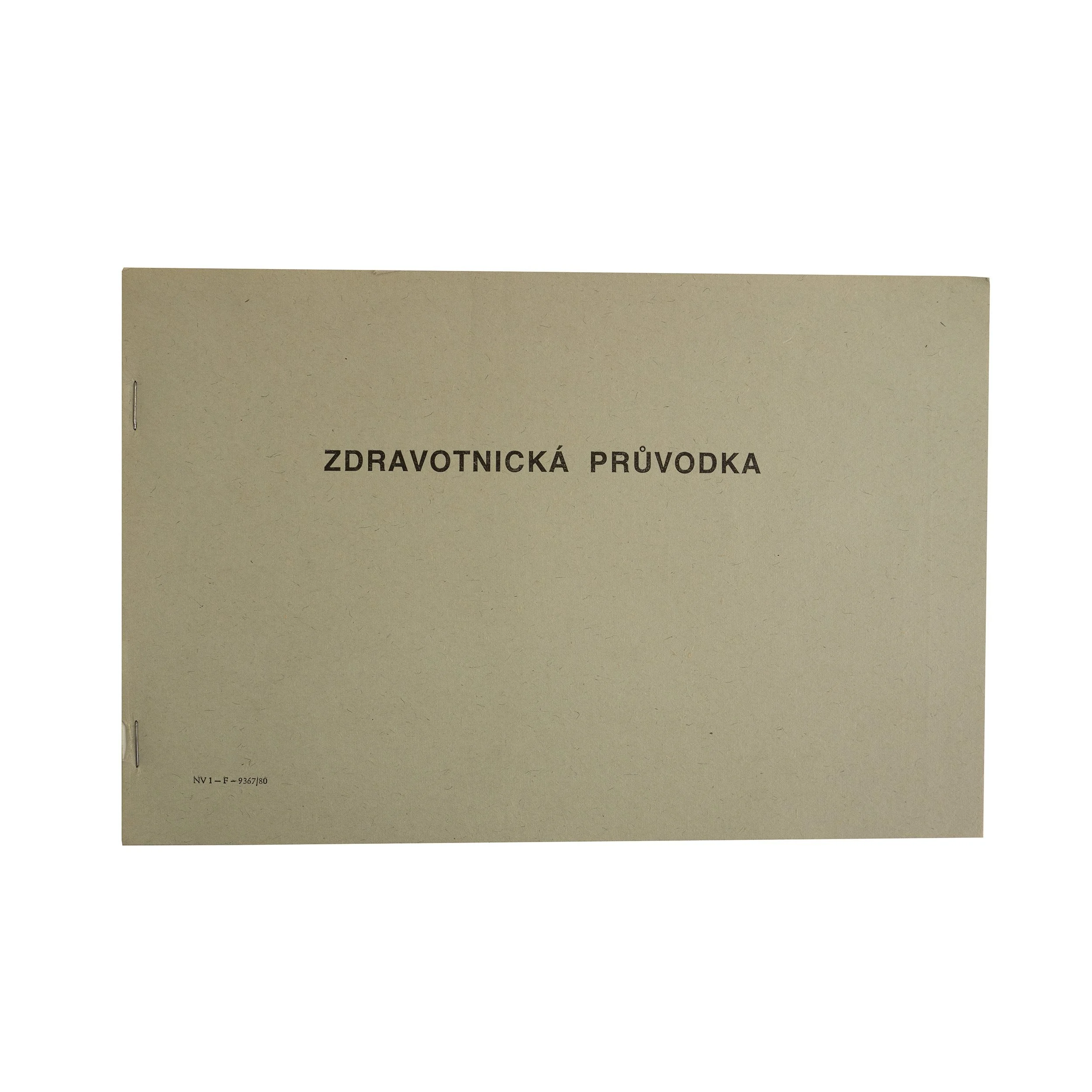 LIBRETA DE FORMULARIOS DE DERIVACIÓN MÉDICA. CHECOSLOVAQUIA