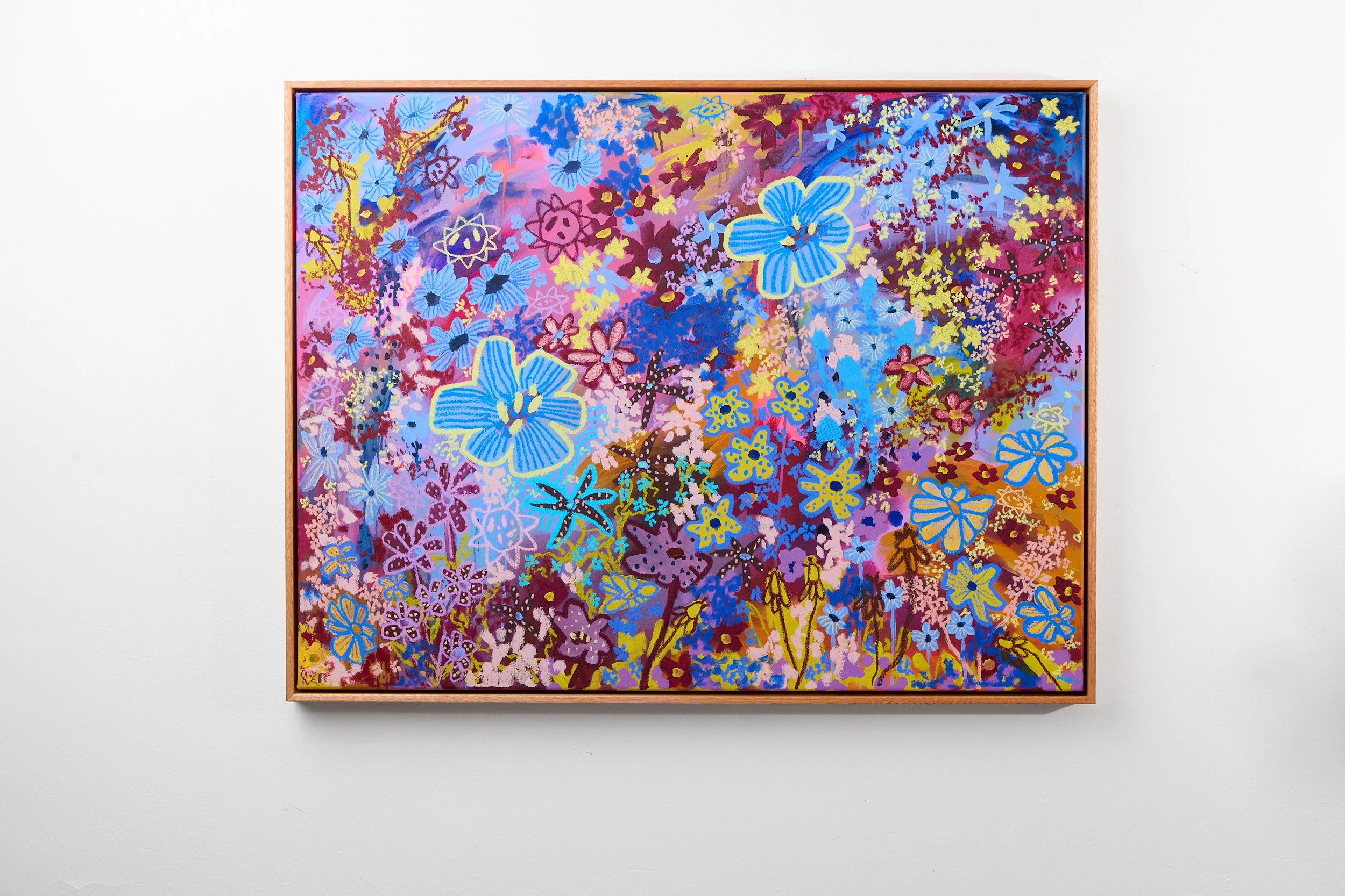 Along The Way - 76x100cm $2,500 SOLD