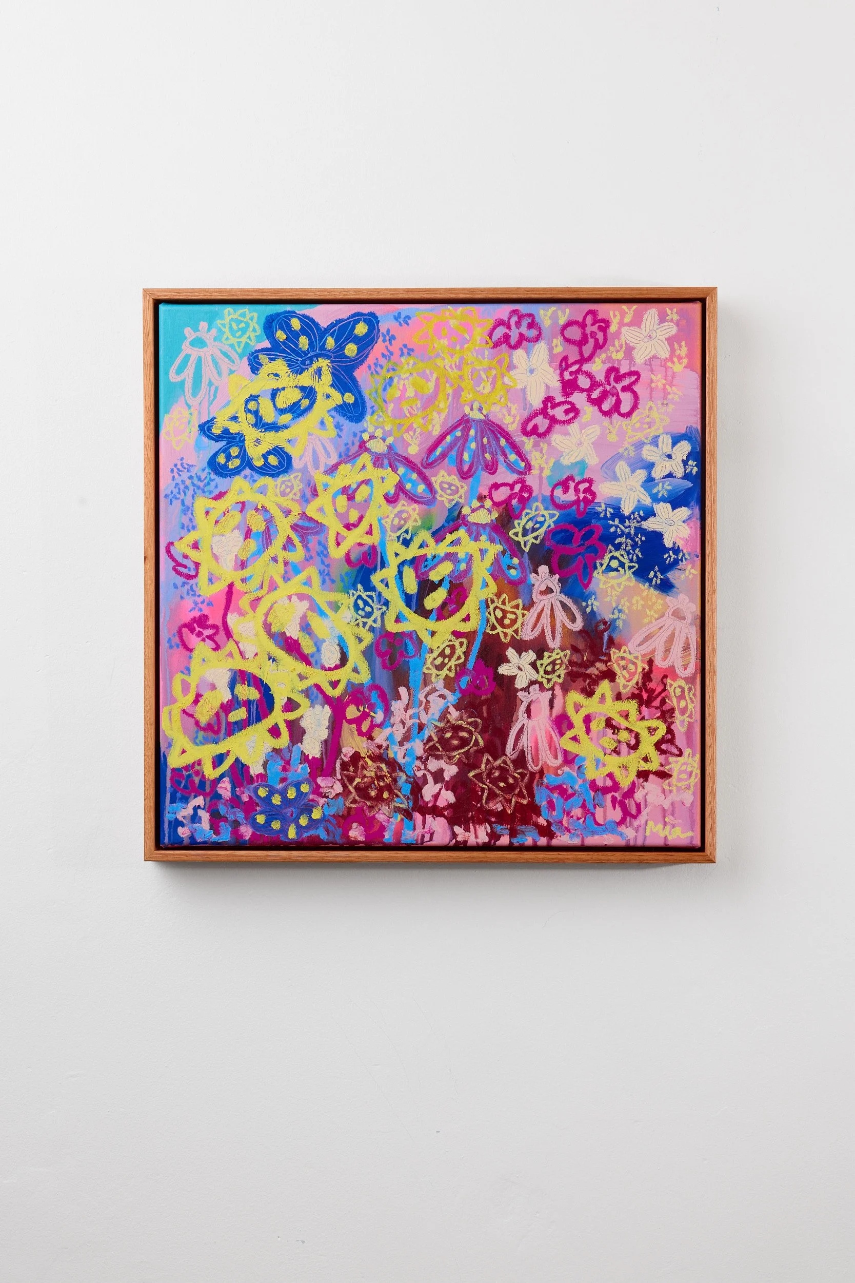 BETWEEN HERE AND THERE (50x50cm) - ORIGINAL ARTWORK