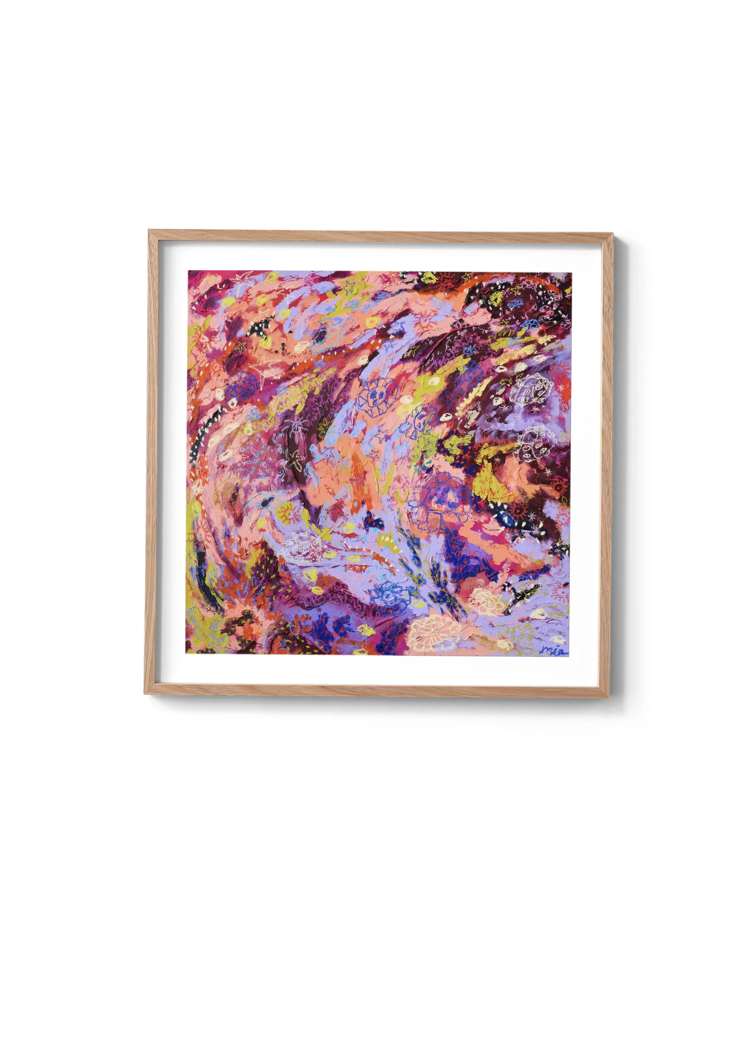 Currents of Colour Fine Art Print