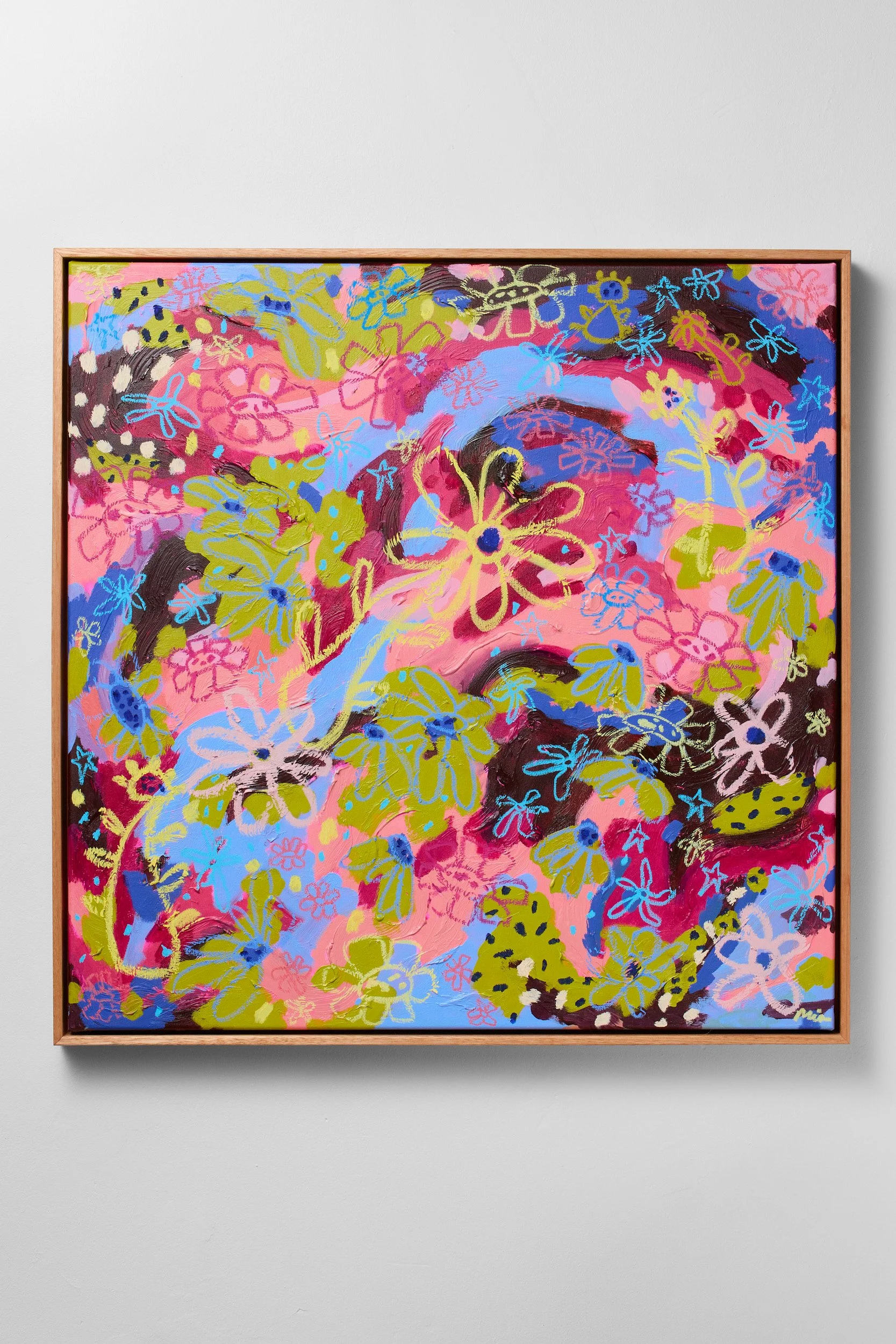 The Sweetness Of Wild Things - 80x80cm - $2,000