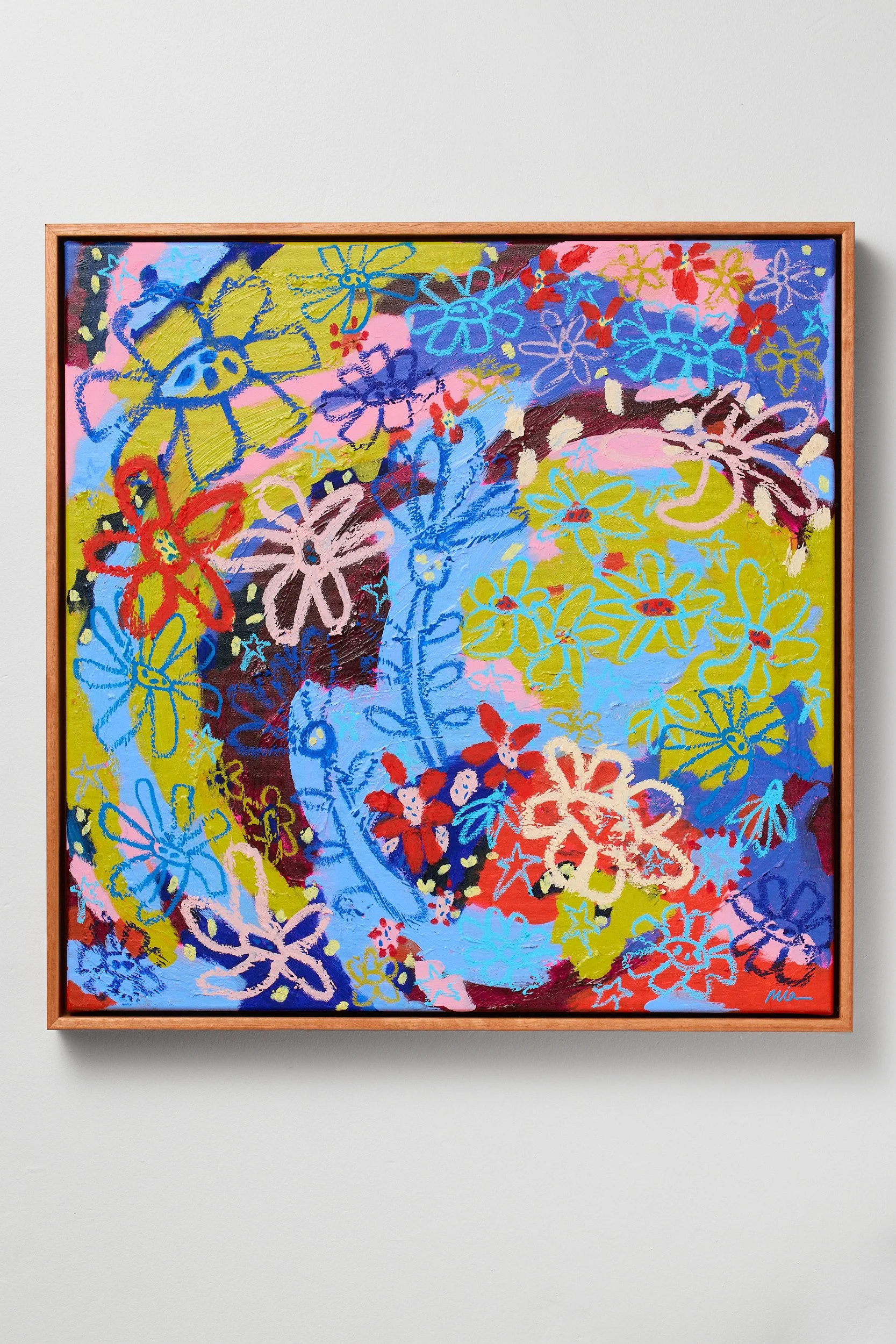 Joy Garden - $990 - 60x60cm