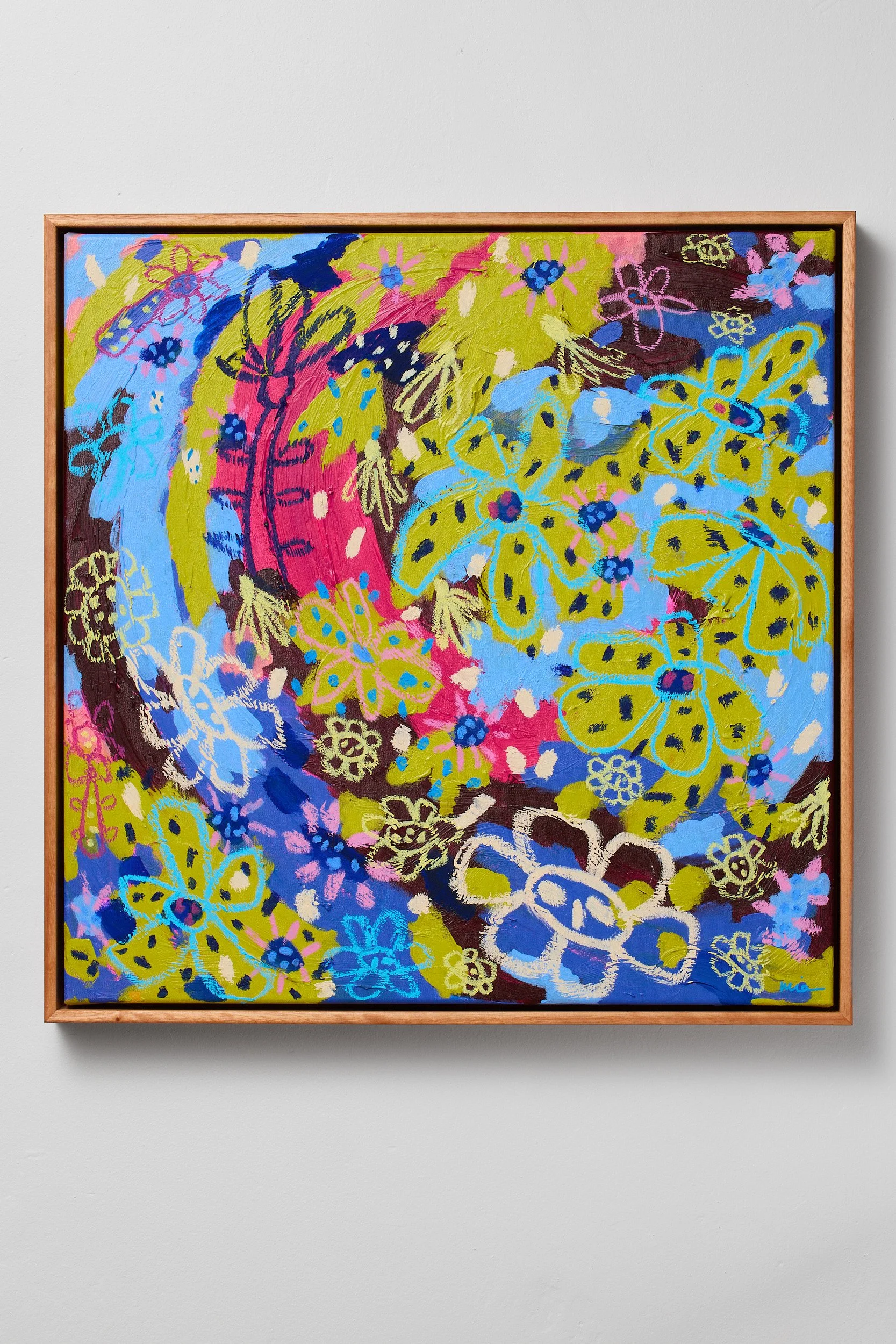 Wild Petals - $990 - 60x60cm