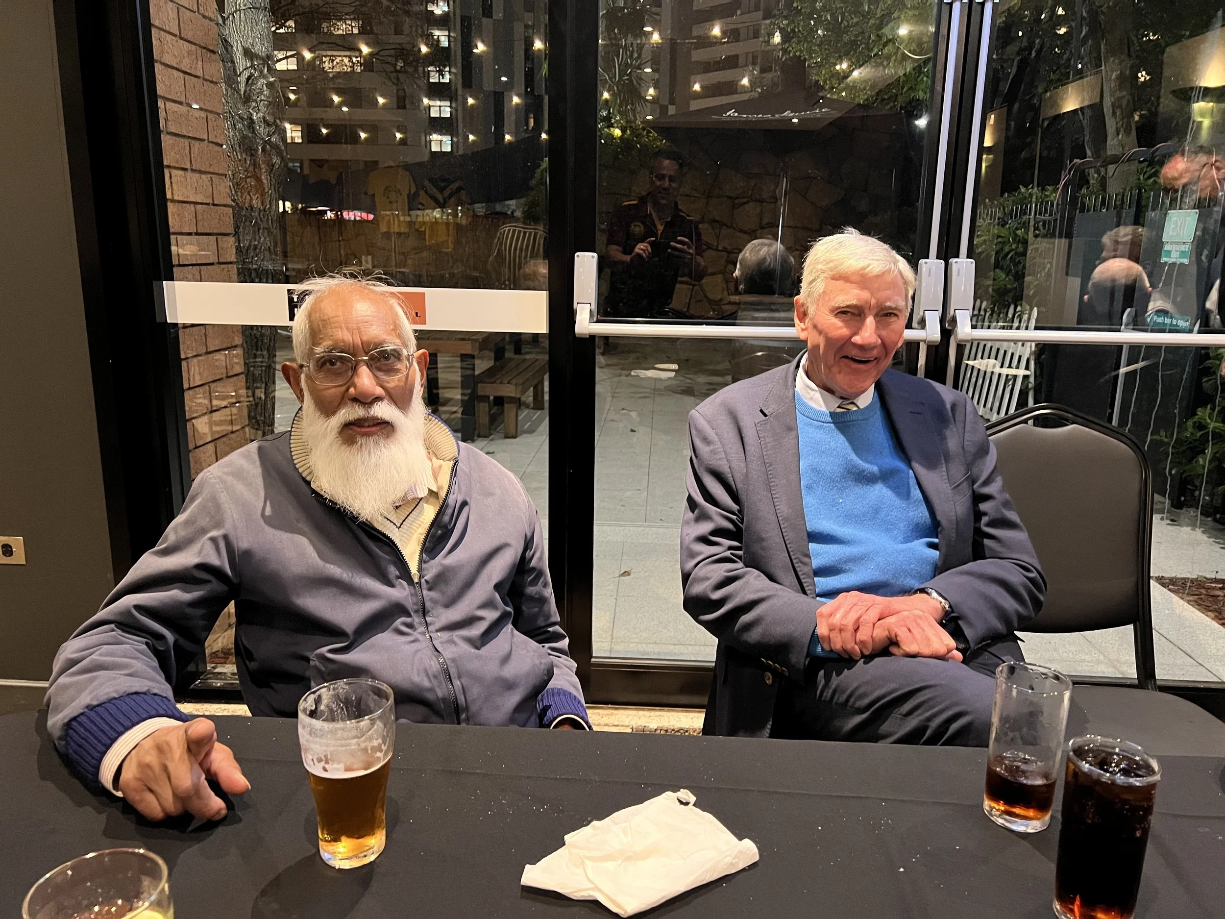 15 October  2022 Reunion at The Ranch, North Ryde
(L to R) John Hitipeuw, Peter (jack) Murray