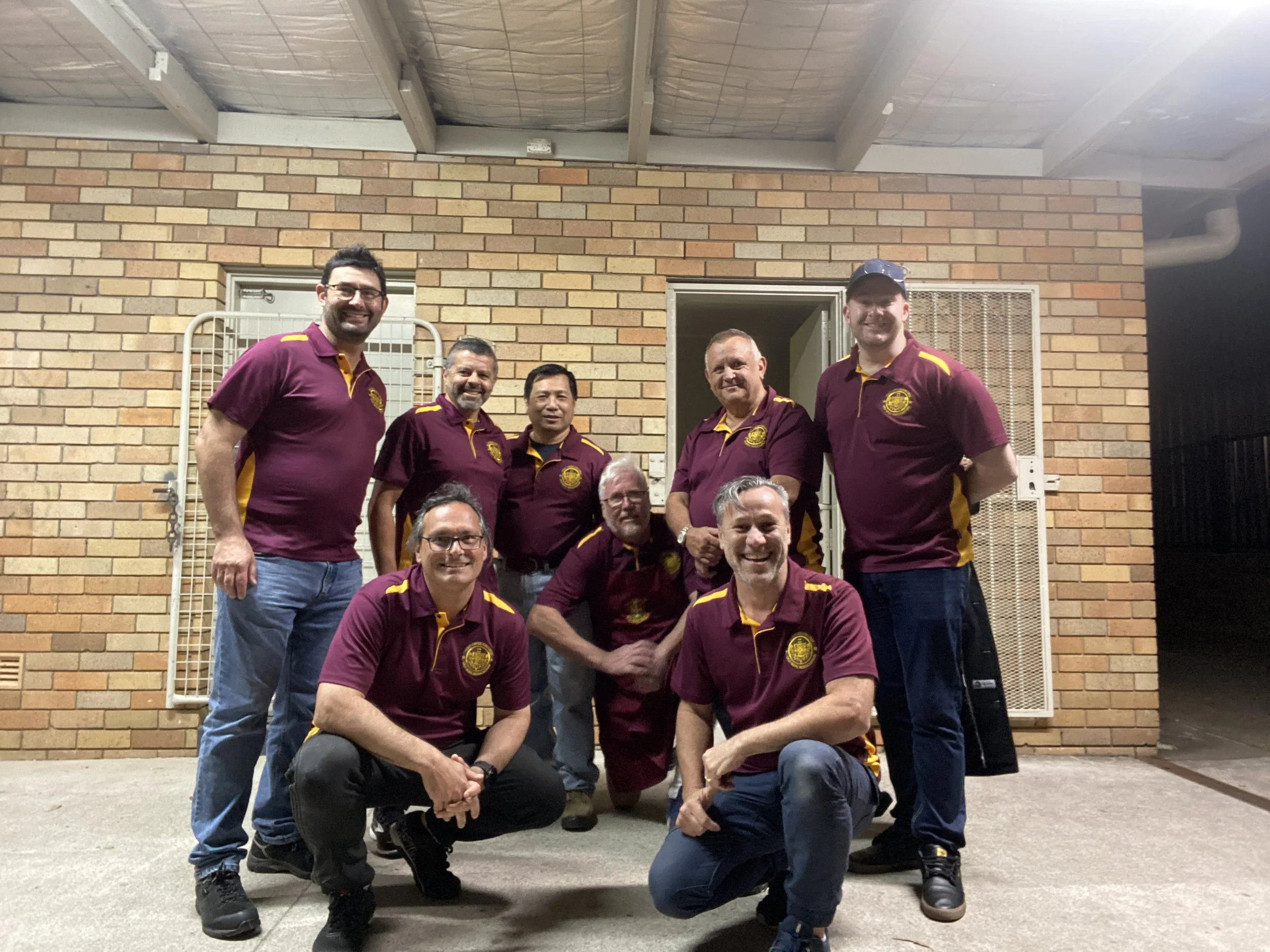 2021 SchoolBoy Rugby League Match 26 May

Old Boy BBQ Volunteers:
Back Row: Mark Bambagiotti, Patrick Harsas, Lindsay Mar, Ray Guff, Michael Sear, Dr Zachariah Duke, 
Front Row: Robert Moscato, Bruno Moscaritolo
