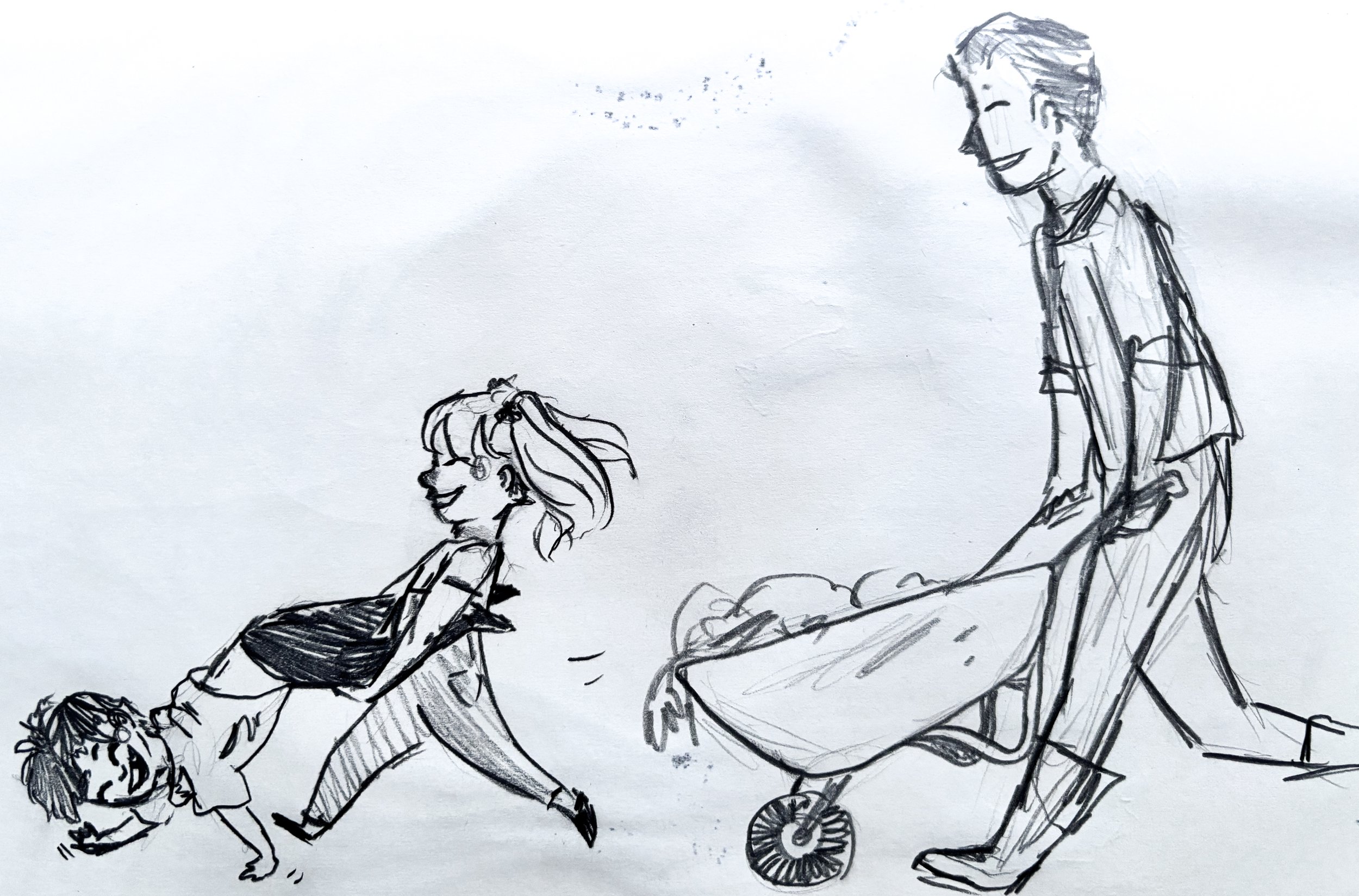 Sketch - Working Hard or Hardly Working