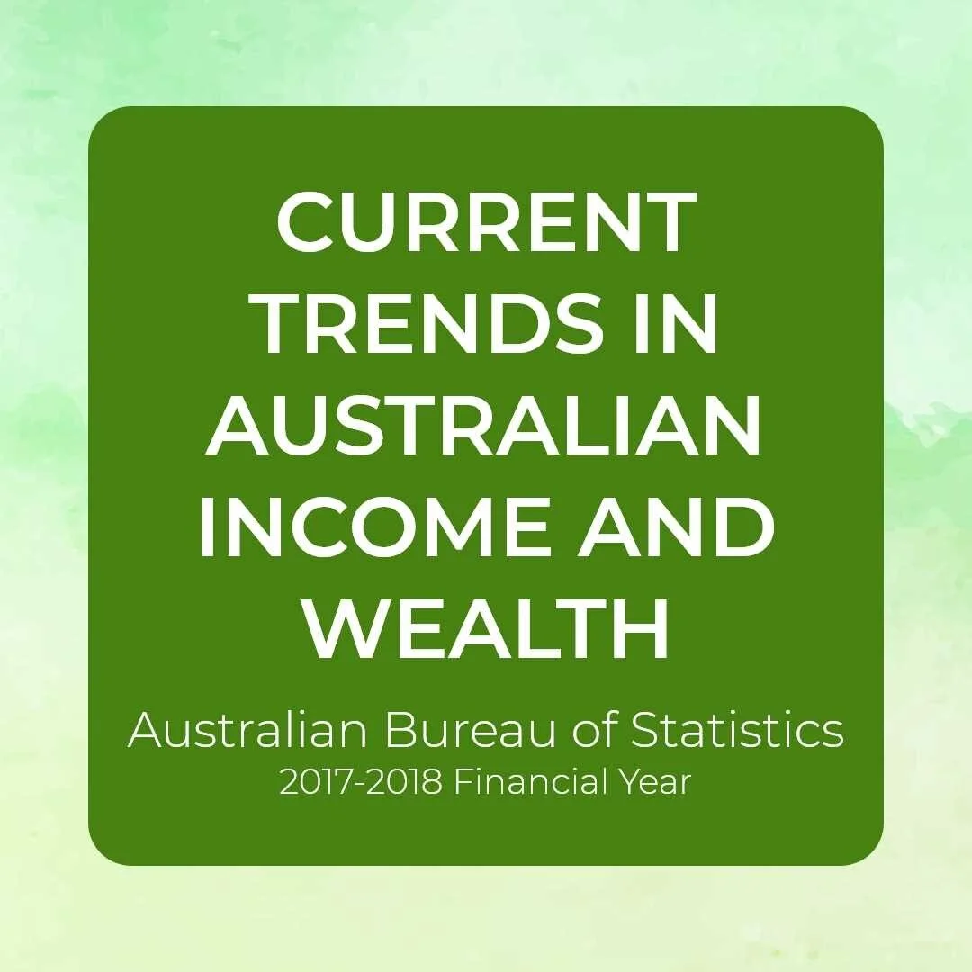 The ABS has recently released the results of its survey about the household income in Australia. In this series of images, you will see how the average household income and net worth has been consistently increasing from the 2007-2008 survey period t