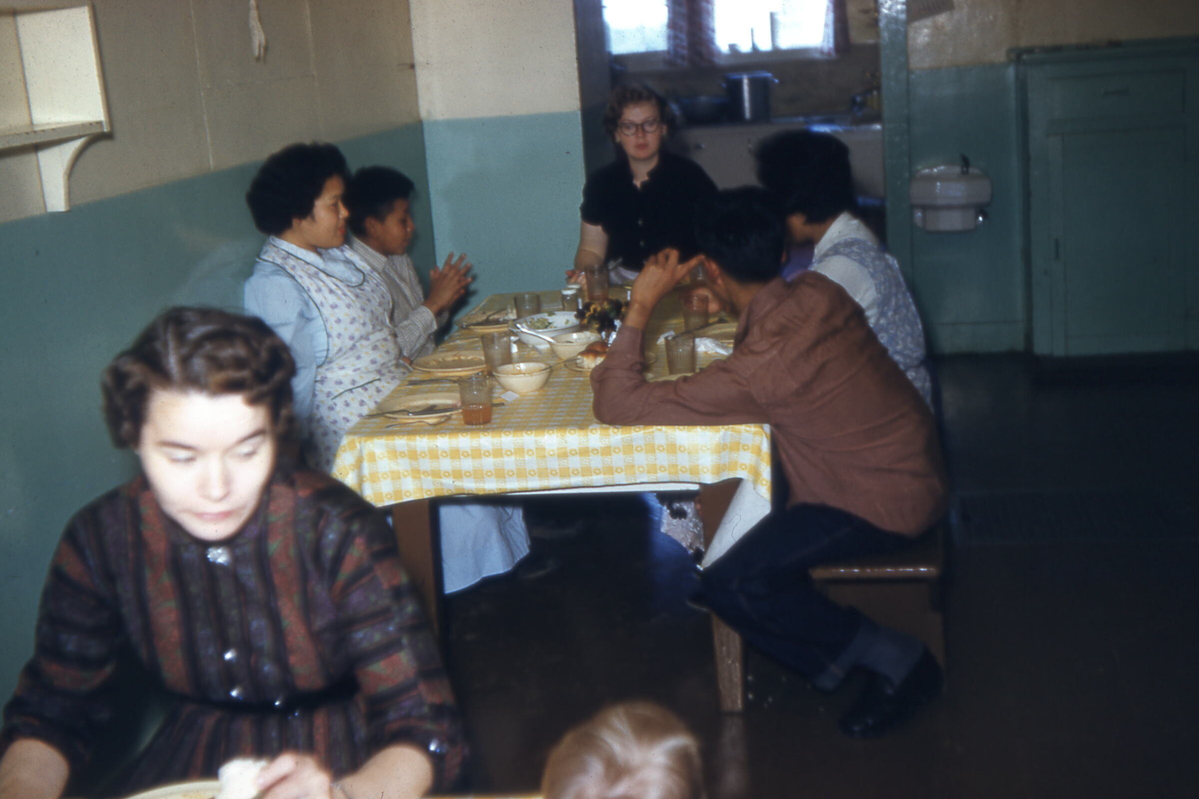 1960 Dinner with Marie Peterson 1.jpg