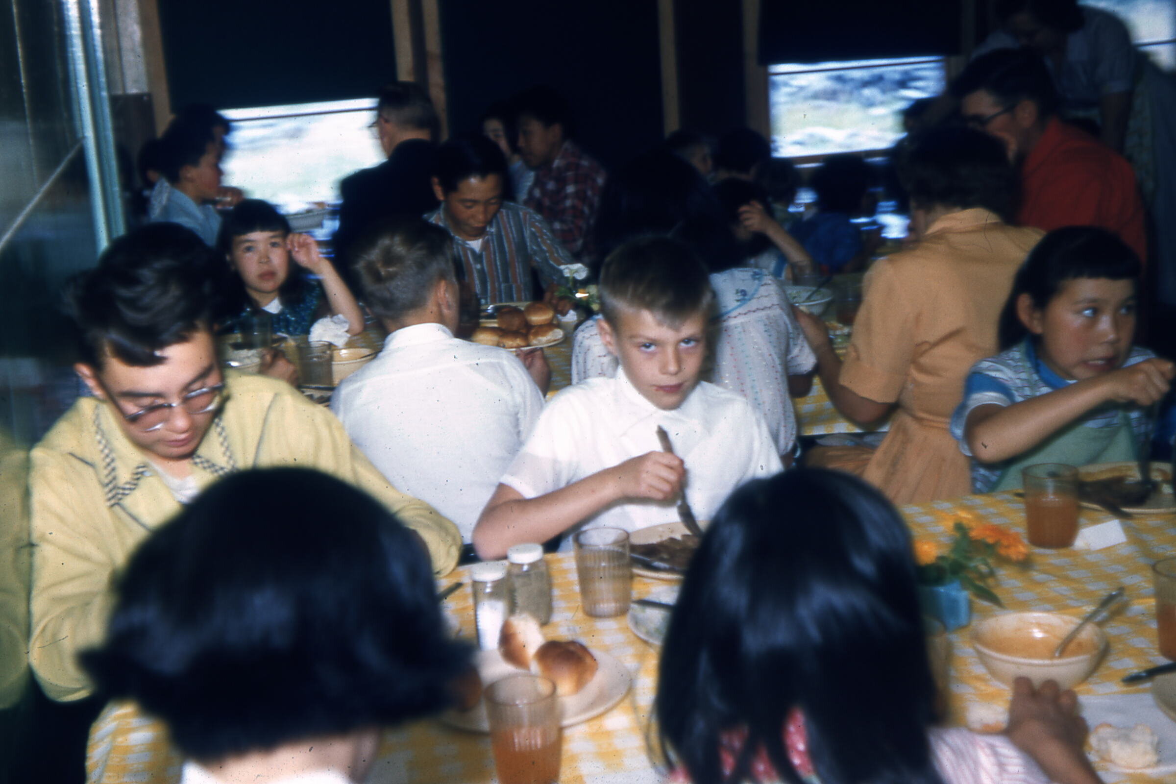 1960 Dinner at the Girls Dorm.jpg