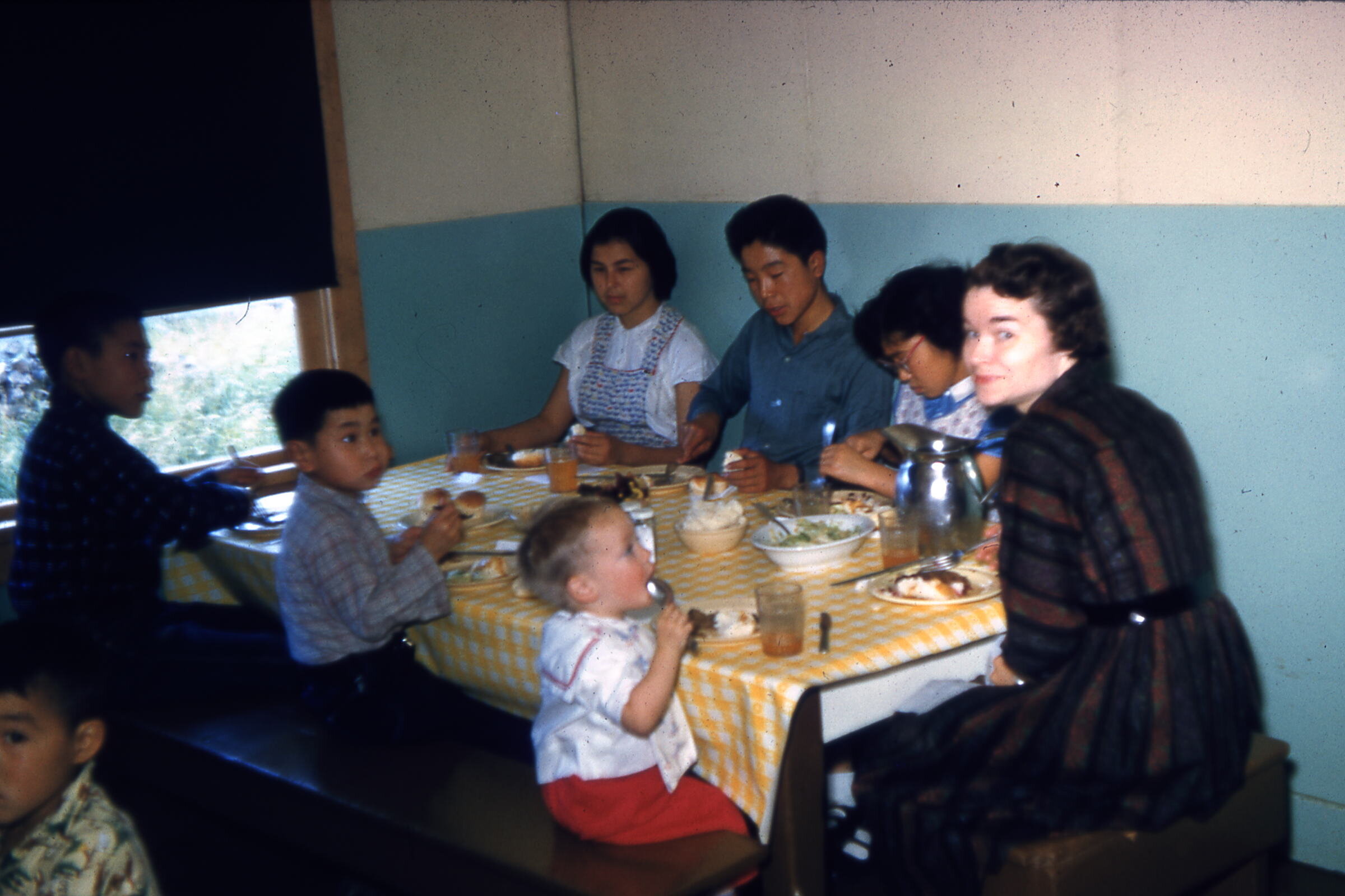 1960 Dinner with Marie Peterson.jpg