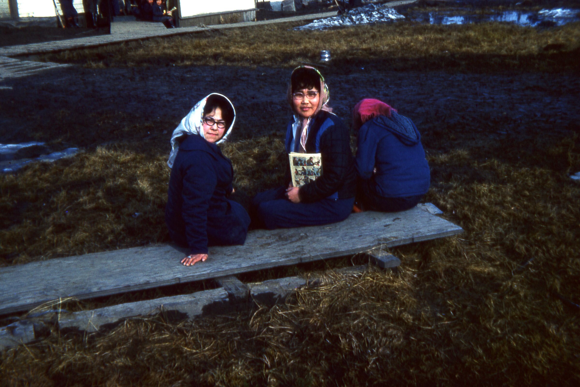 1965 Sitting on walk.jpg