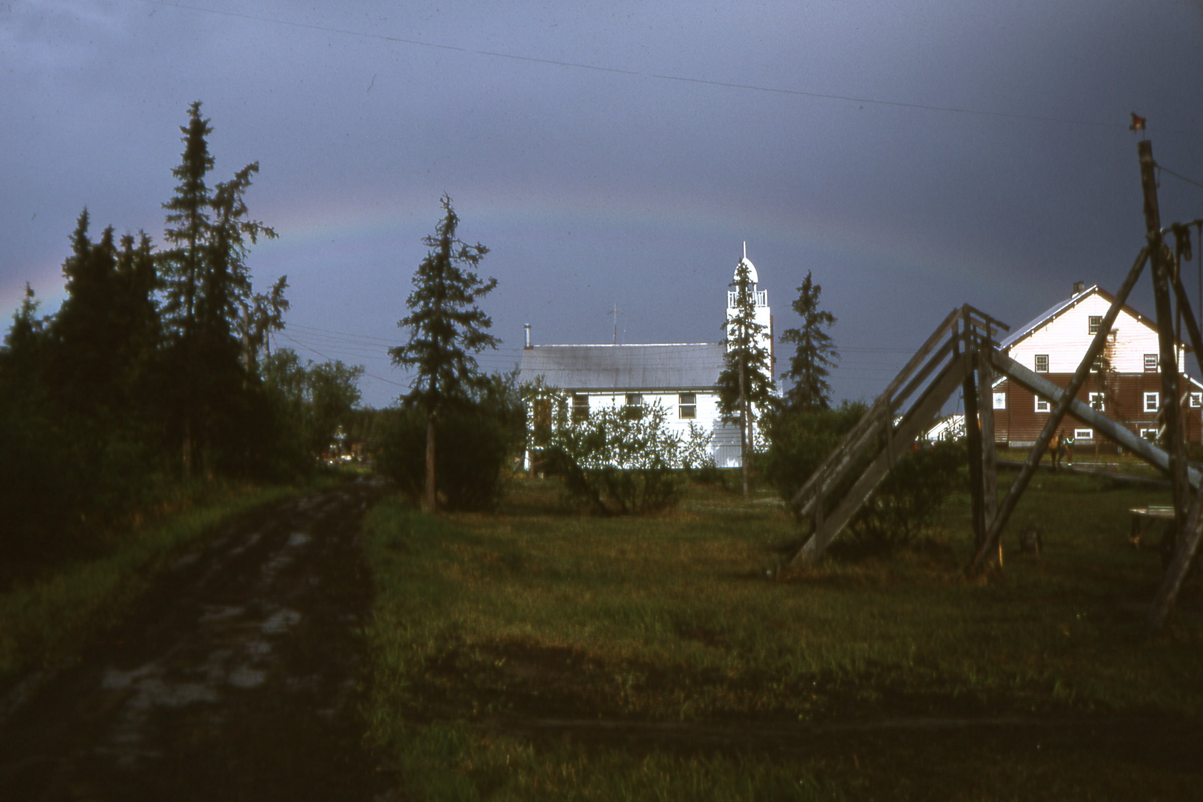 1969 MCH Chapel rainbow.jpg