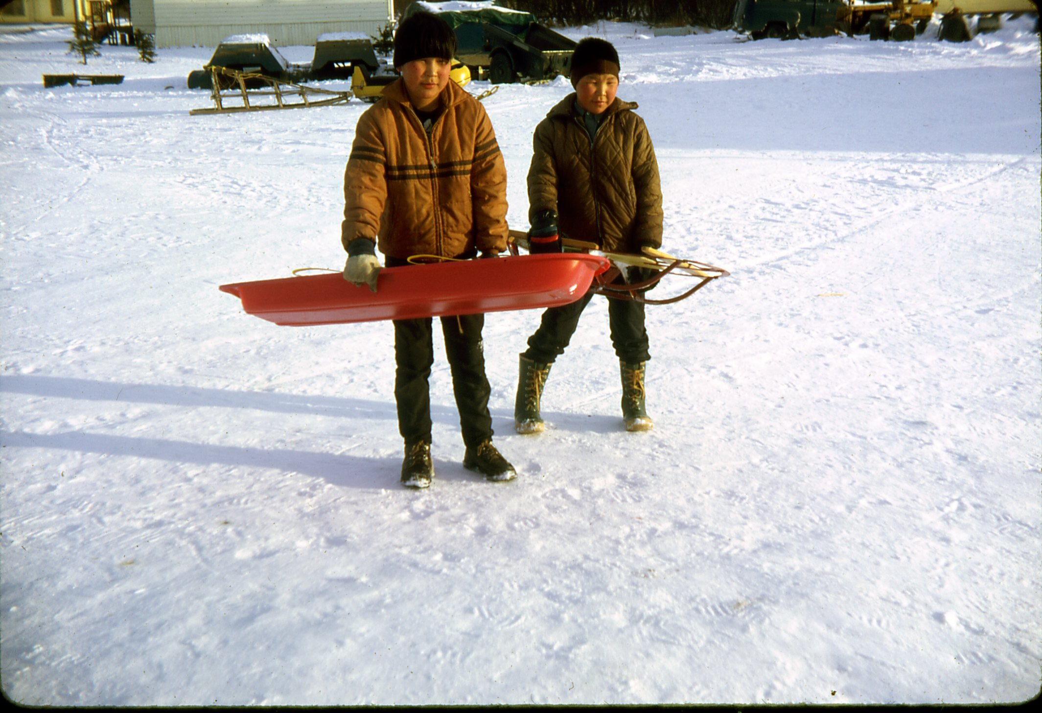 1971 Crane boys sleding.jpg