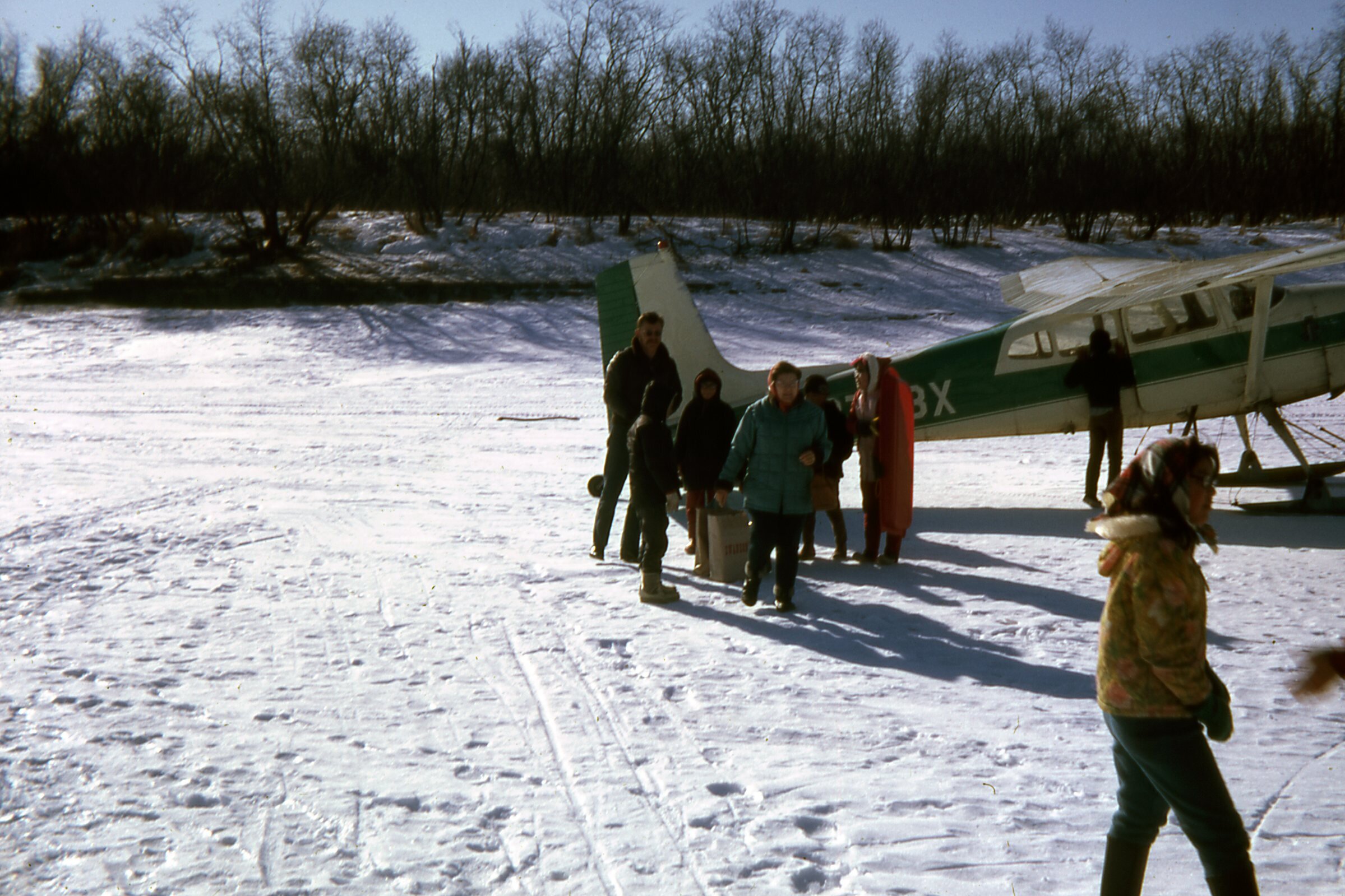 1972 Winter guests arriving by plane.jpg