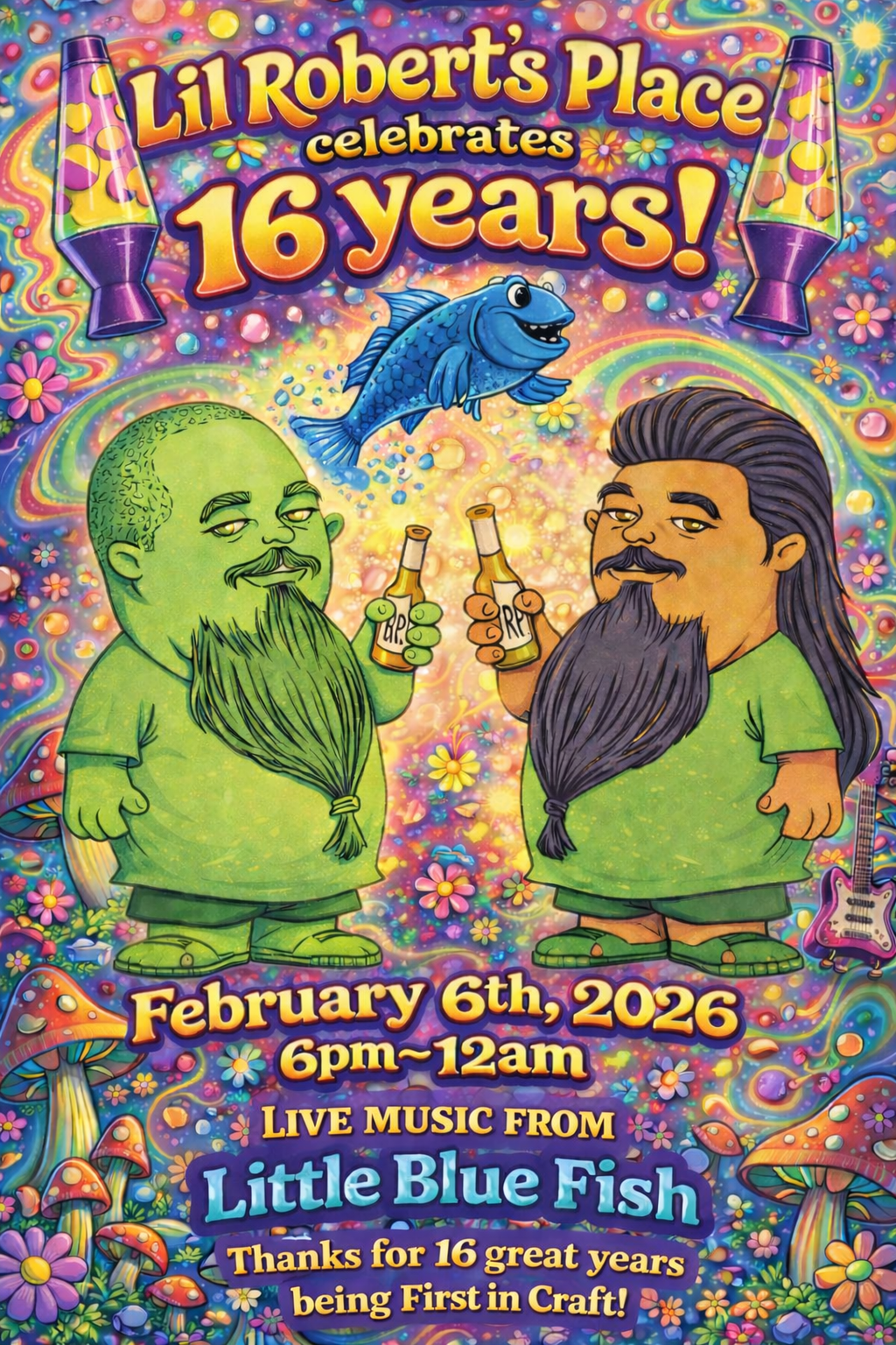 16 years of Lil Rob’s!