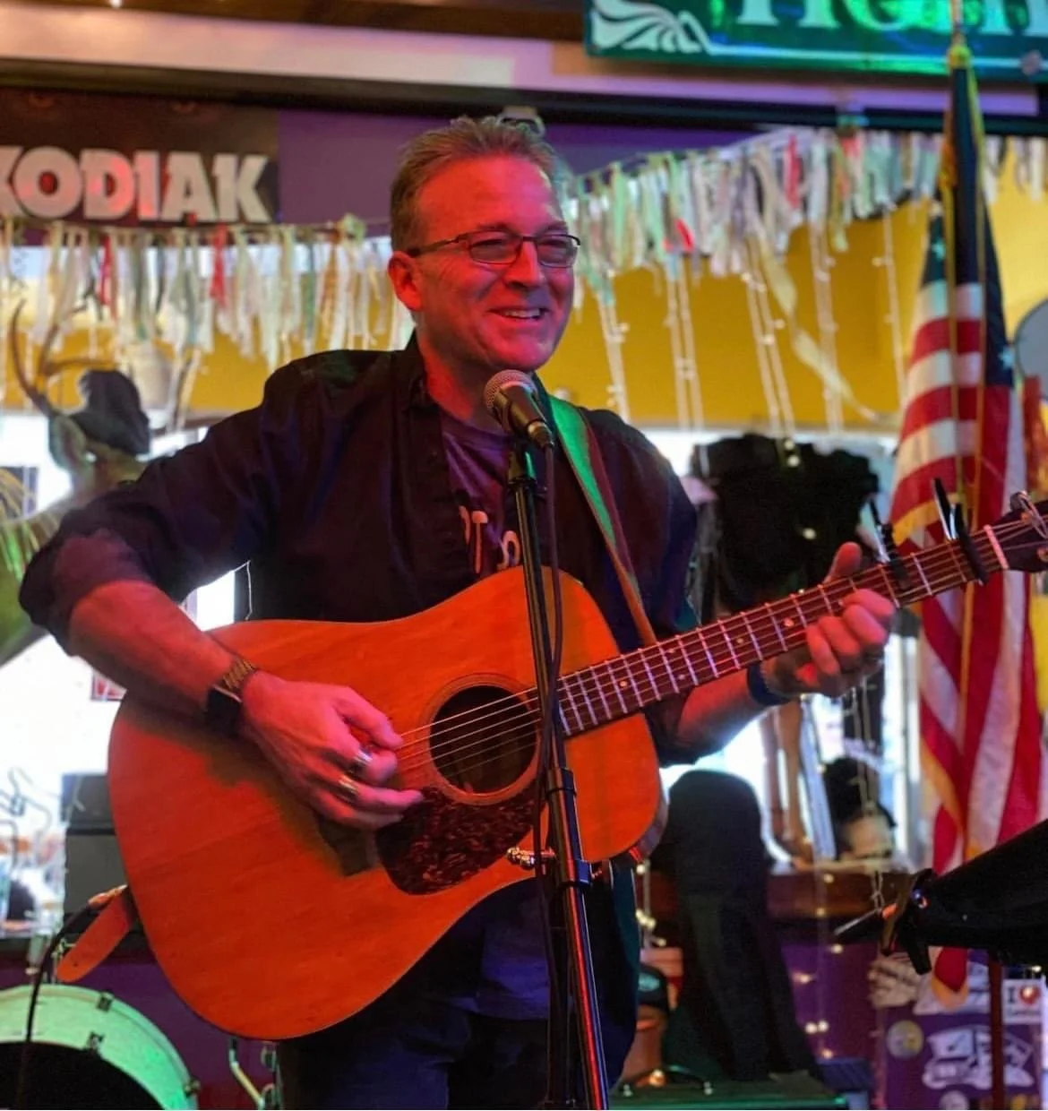 Neal Carter during Art Walk on Union LIVE