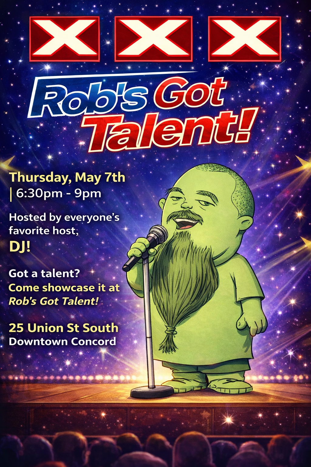 Rob's Got Talent 🎤