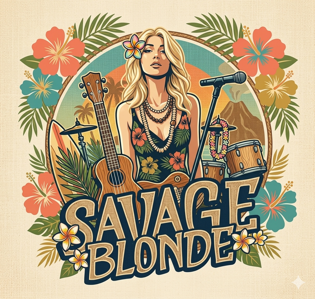 Savage Blonde- Hawaiian Summer Luau Party 🌴🥥🍍🌺