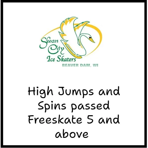 High Jumps and Spins  Passed Free Skate 5  (Session 4)