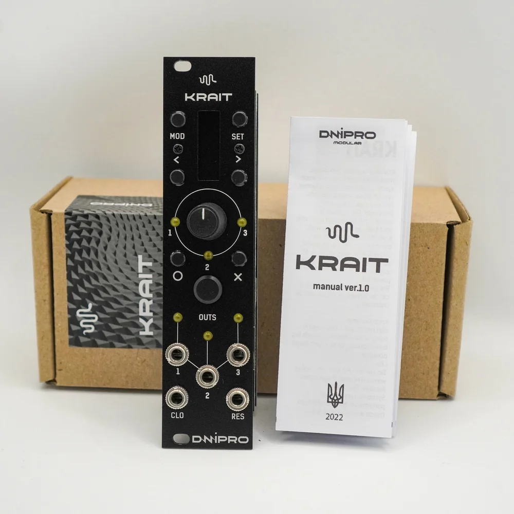 Krait by Dnipro - Modulation source, LFO, Random Generator 