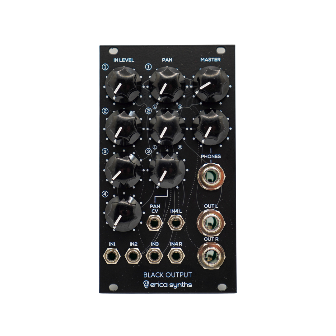 Black Output V2 by Erica Synths — Triangle Core Rocks