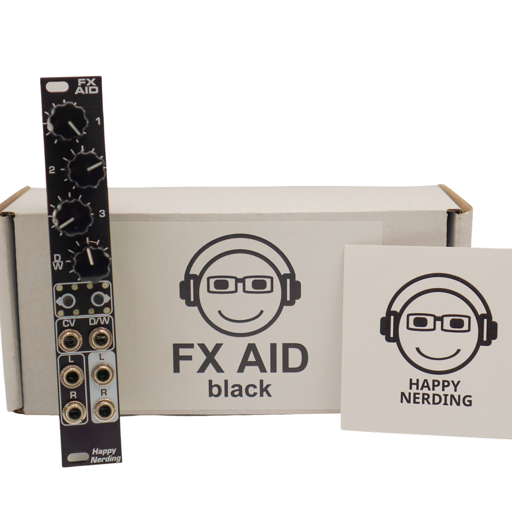 FX AID Happy nerding モジュラーシンセユーロラック