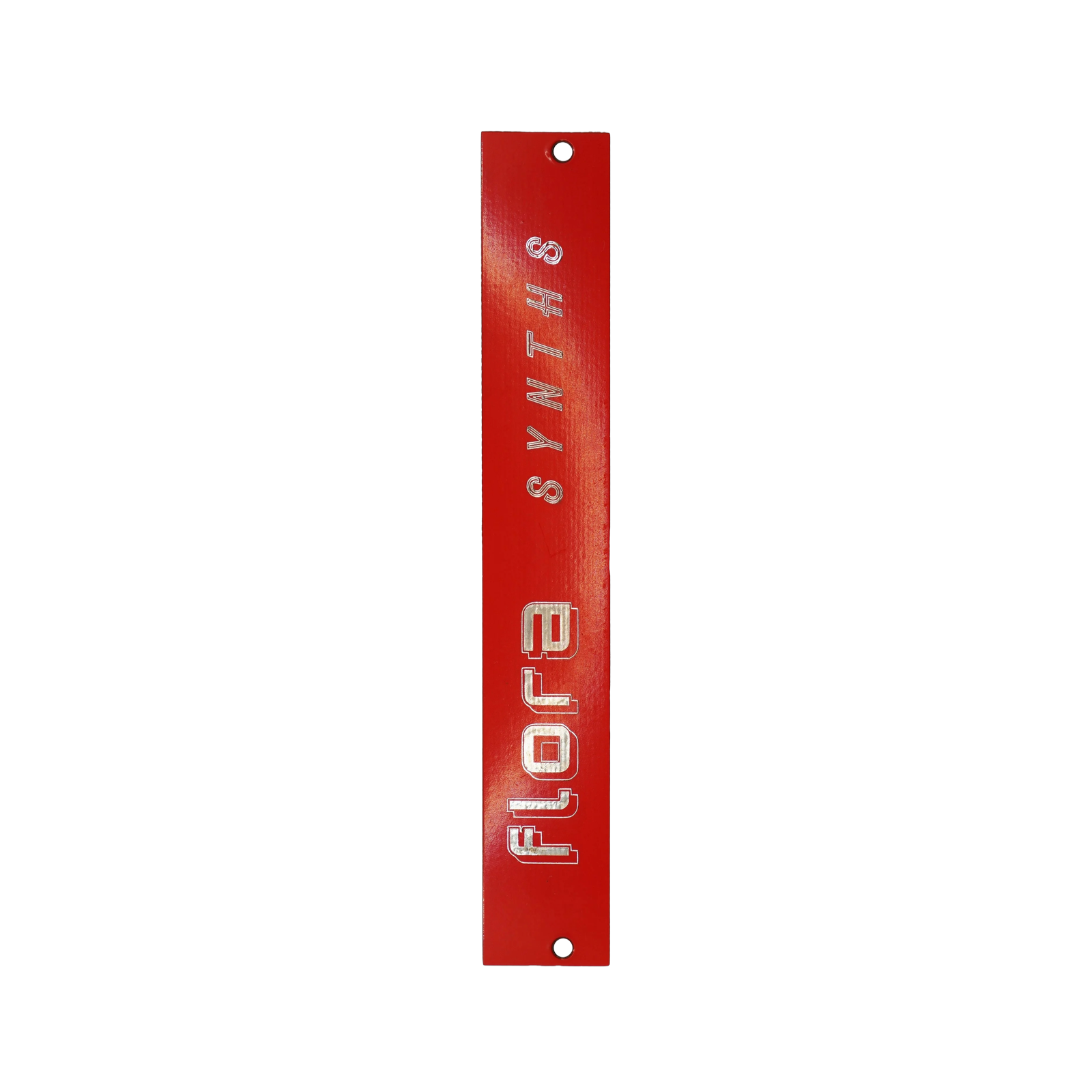 Red Blank Panel by Flora Synths